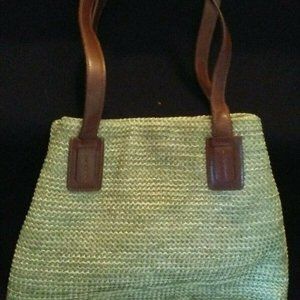 Amanda Smith olive green purse